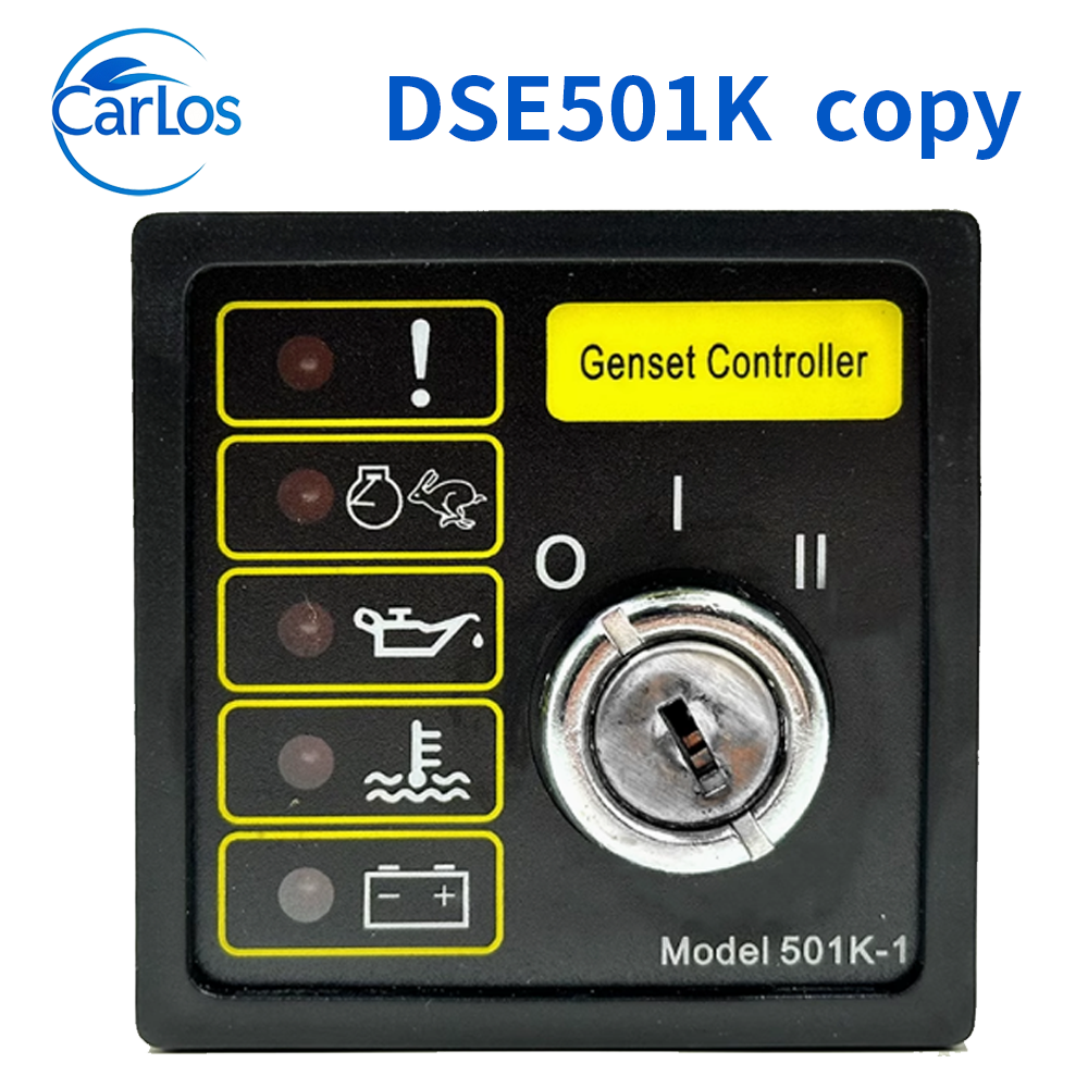 Generator Controller unit 501K auto start control pannel DSE501K Diesel brushless electronic board genset part replace original: Default Title