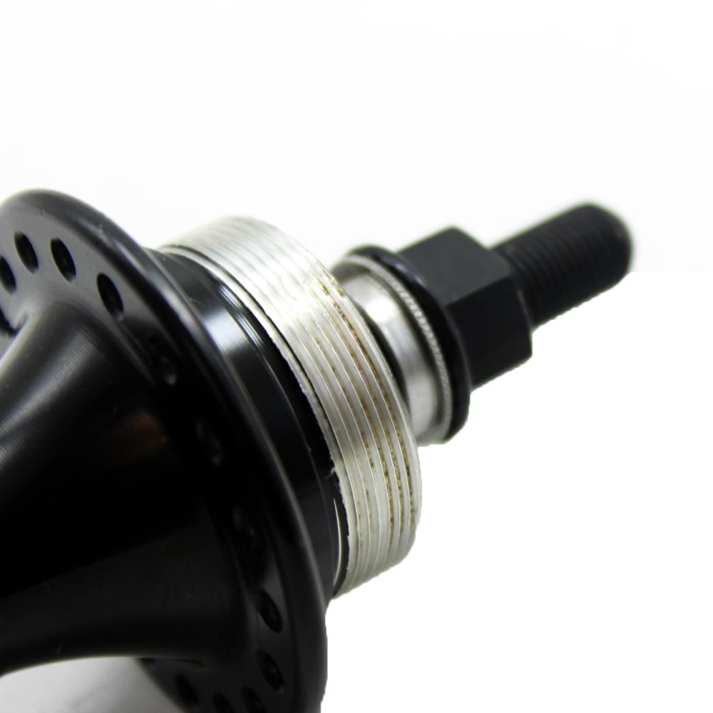 BMX Bicycle Hub Double Thread 10mm Axle Bearing Rear Hub 36H Aluminum Alloy Bicycle Accessories