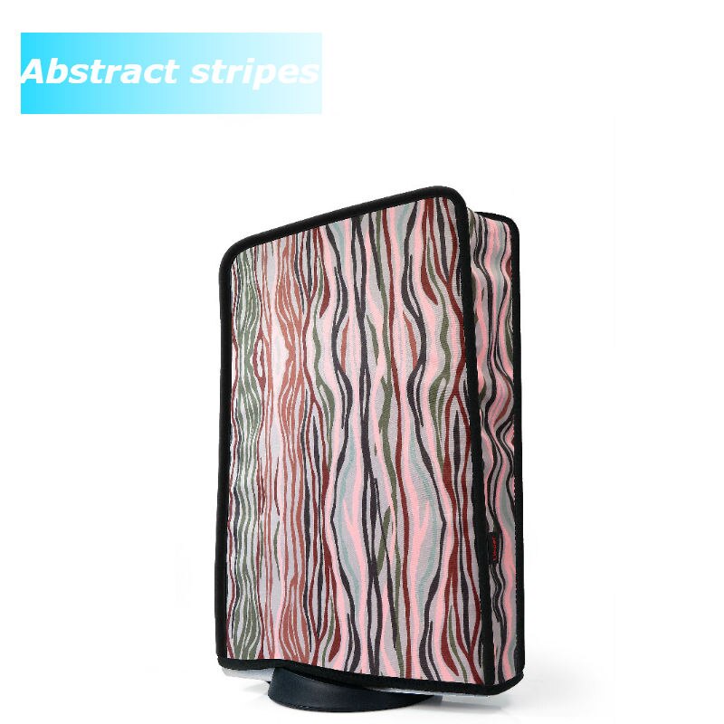 Dustproof Cover For PS5 Console Protective Washable Anti-scratch Dust Cover for Sony PS5 accessories.: Abstract stripes