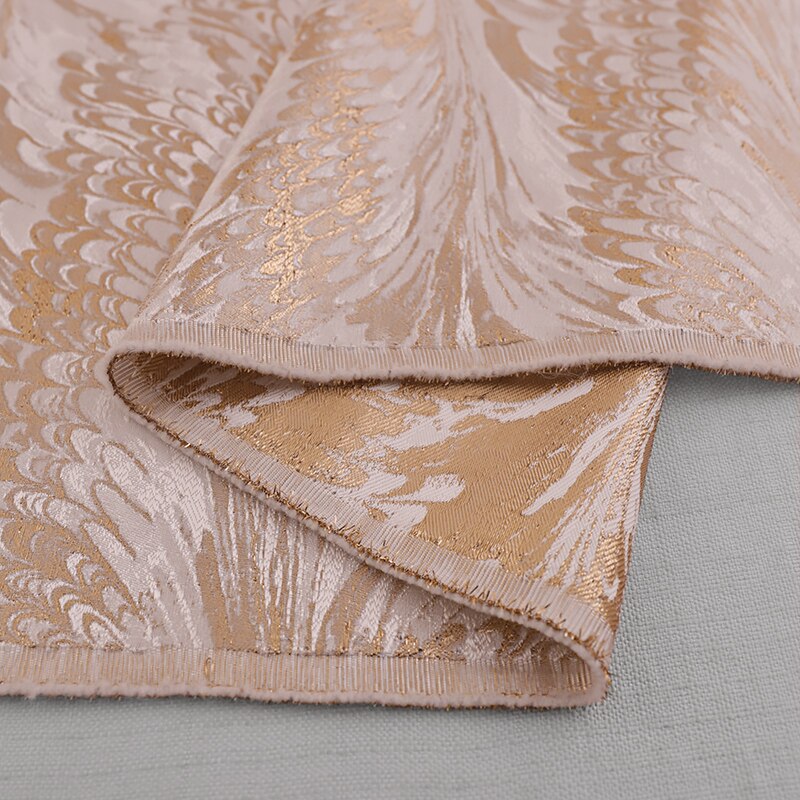 Jacquard Jurk Stoffen Mode Kleding Stoffen Garen Stof Europese Stijl Licht Luxe Stoffen
