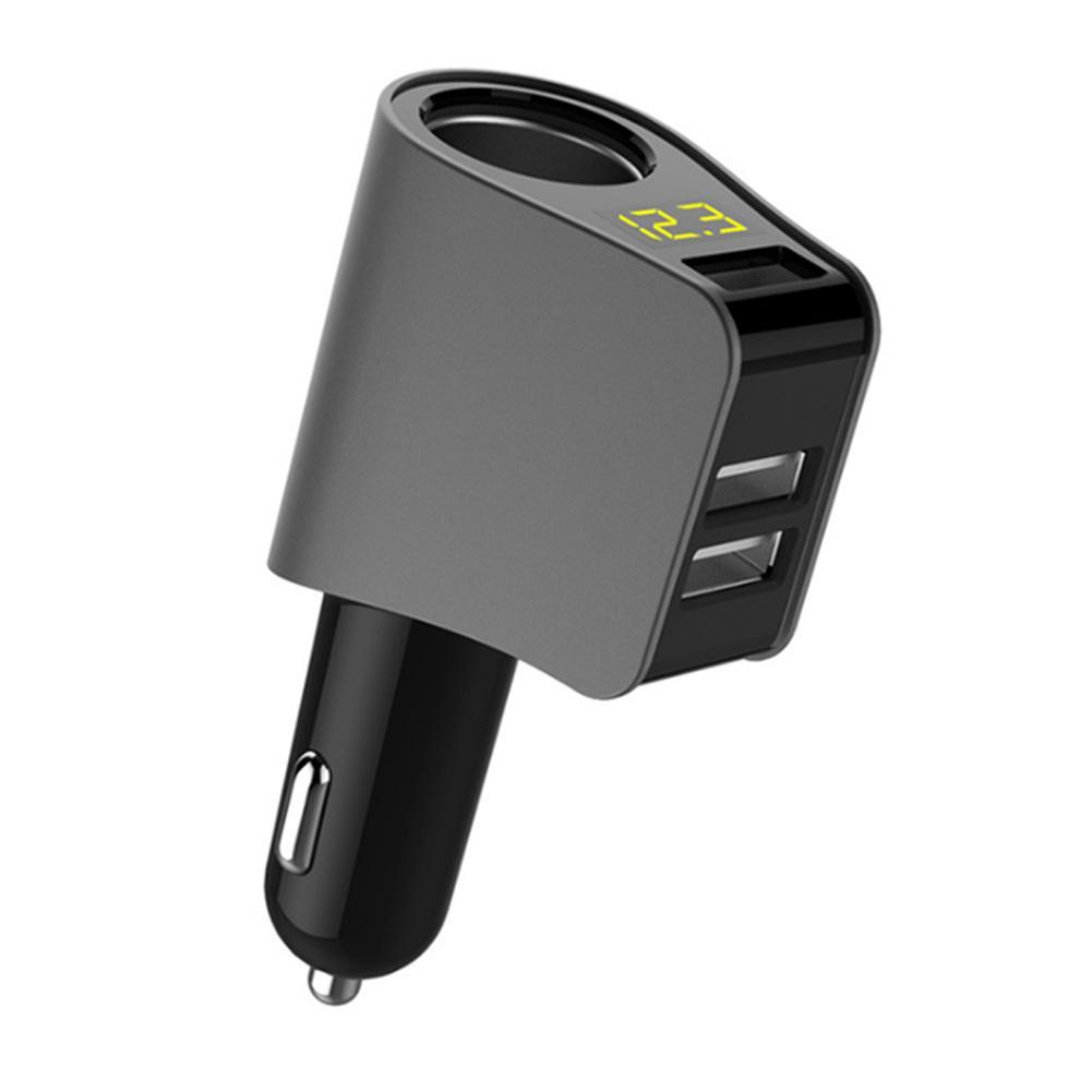 66w Autolader, Sigarettenaansteker Usb Met 6 Poorten, 3.1a Usb