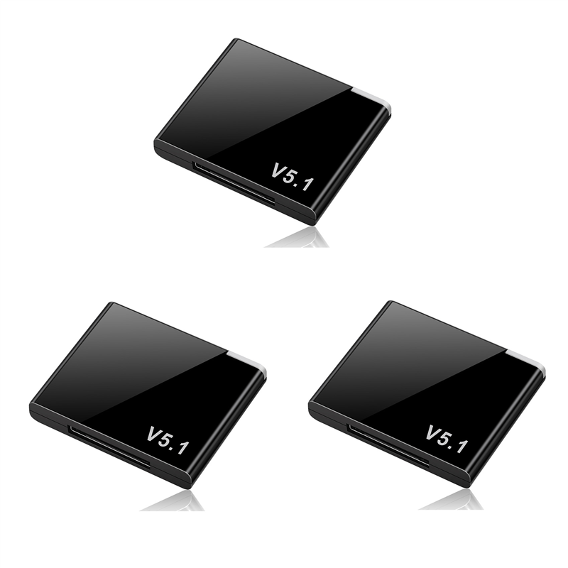 B50b-3x i-wave 30 pin bluetooth 5.1 ricevitore audio mini adattatore wireless musicale per iphone ipod altoparlante analogico jack a 30 pin
