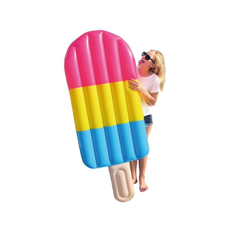 71 Inchs Swim Rings 180cm Giant Donut Float Pool Inflatable Popsicles In Water Swimming Toys Adult Ice Cream Air Mattresses