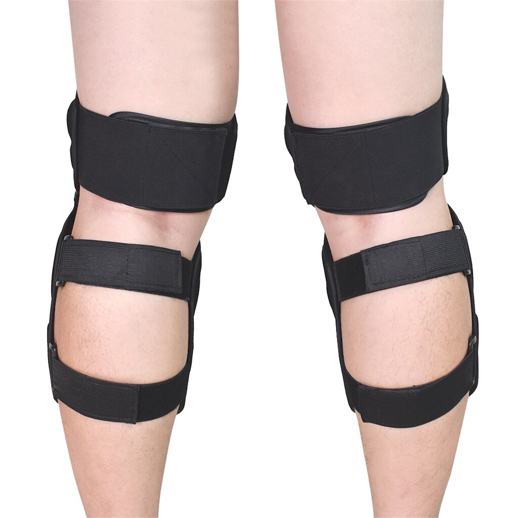 2 stuks pro mtb mountainbike kniebeschermers verstelbare motorfiets been- en scheenbeschermers veiligheidsbescherming