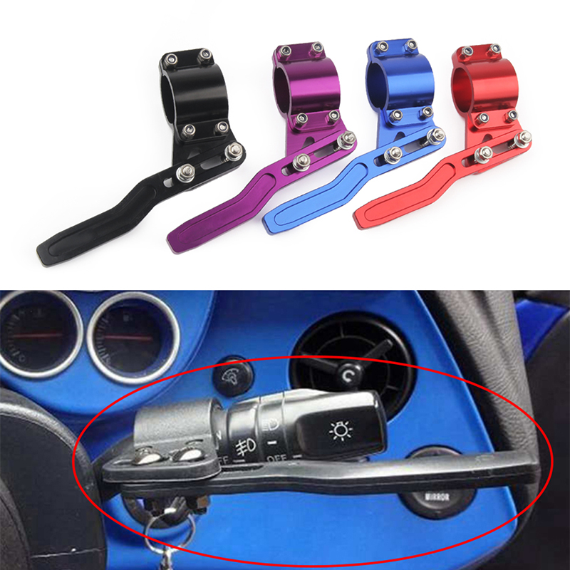 Aluminium Auto Styling Einstellung Lenkrad Drehen Stange Verlängerung Blinker Hebel Position hoch Bausatz Auto Zubehör BX101508