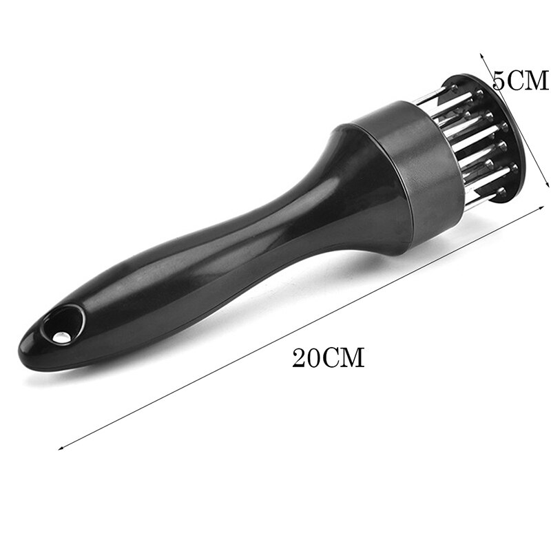 Rvs Vleesvermalser Naald Bbq Vlees Injector Marinade Smaak Spuit Keuken Gereedschap: Pine meat needle