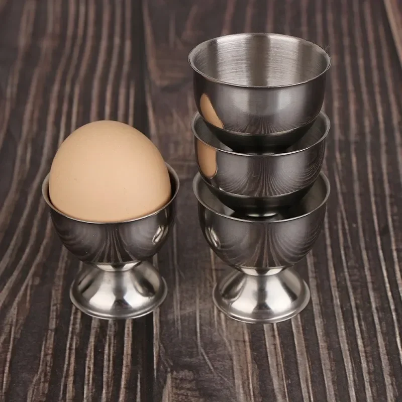 Aço inoxidável Egg Holder, Caviar Cup, Breakfast Egg Holder, Banquete Suprimentos, Acessórios de Cozinha, 1Pc