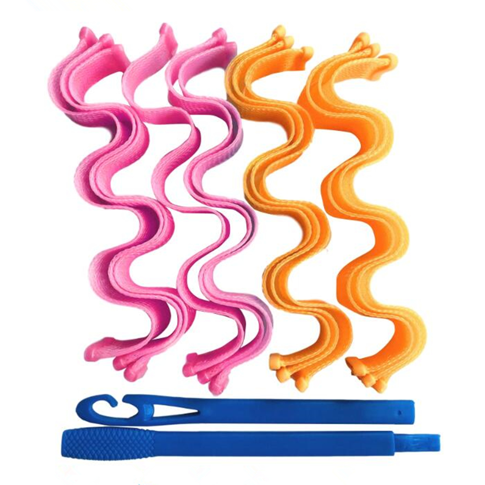 Bigoudis magiques sans chaleur, 12 pièces, 30CM, bigoudis, outils de coiffure