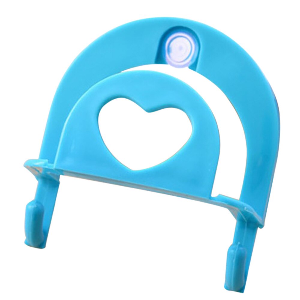Handige Spons Houder Zuignap Sink Holder Kitchen Tools Wandmodel: Sky Blue