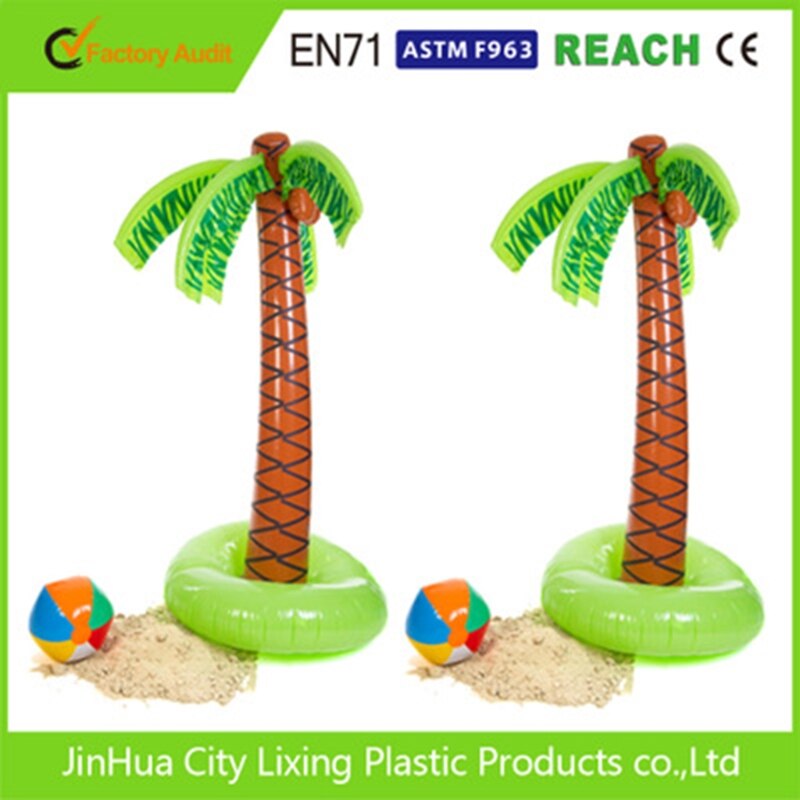 90Cm Opblaasbare Tropische Palm Zwembad Beach Party Decor Speelgoed Outdoor Benodigdheden