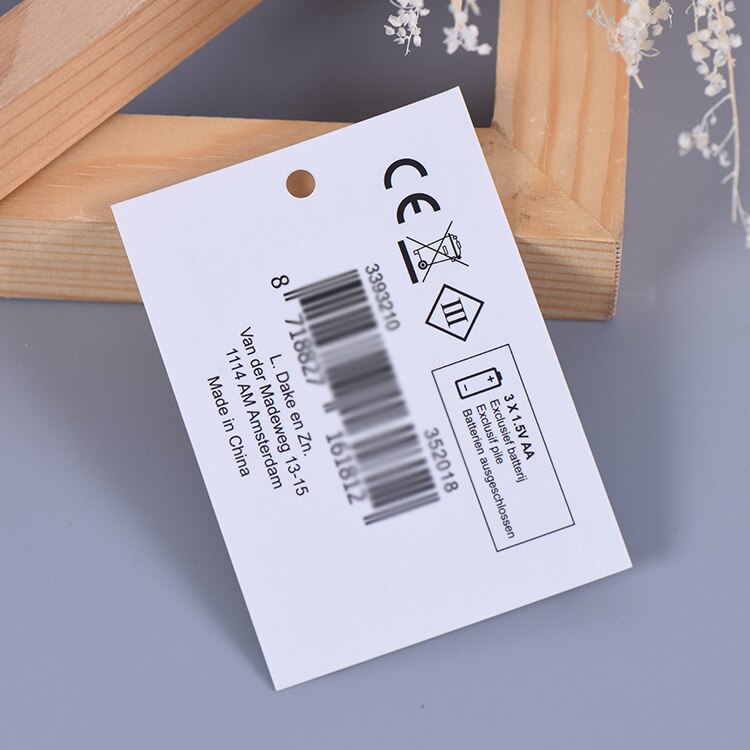 Lager til dig kort hængemærker bogmærker til tøjpapir trykte mærker brugerdefinerede hængemærker håndarbejdsetiket