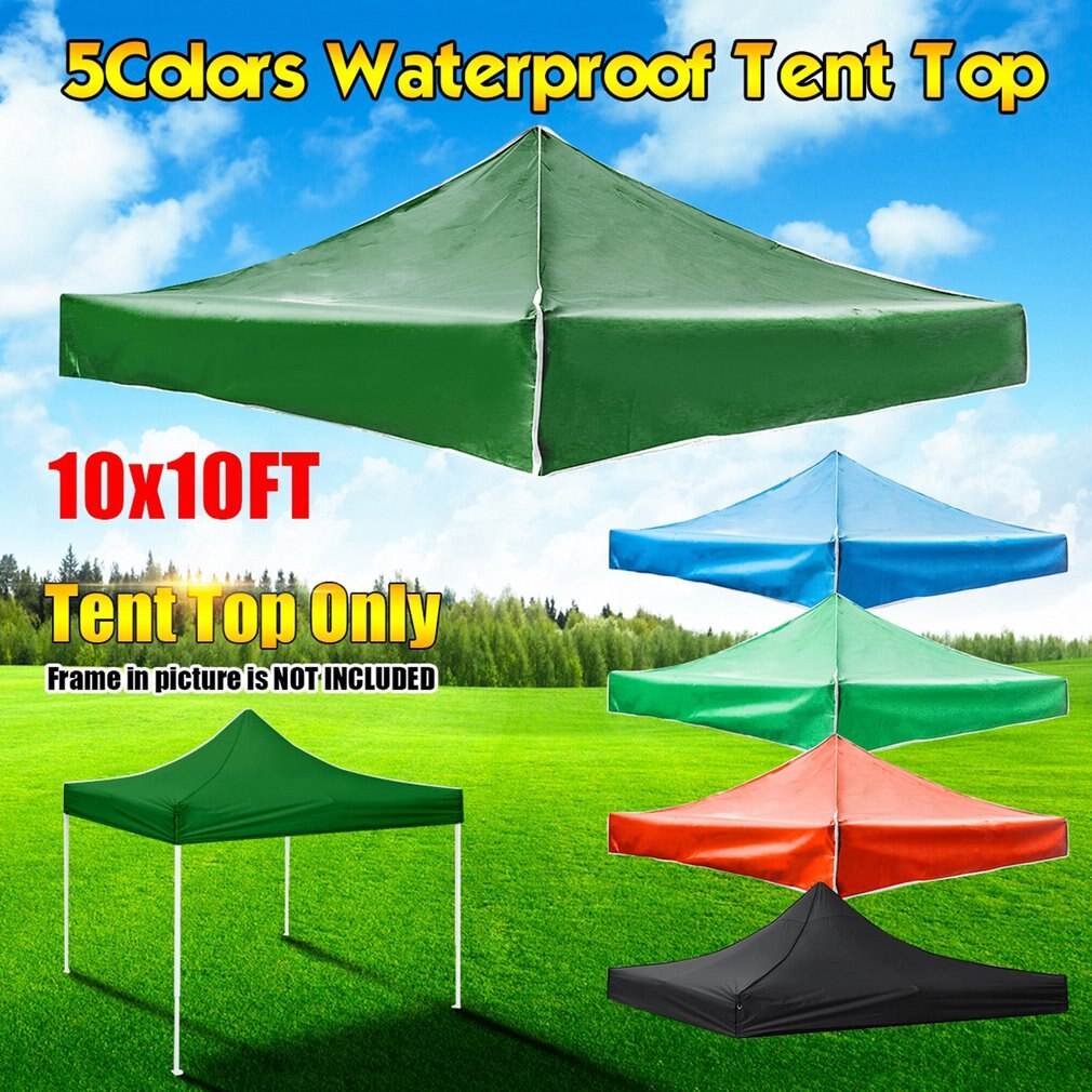 Waterproof Top Cover Replacement Gazebo Canopy Roof Sunshade Outdoor Cover Sunshade Patio Pavilion Cover