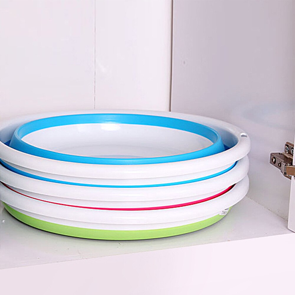 Mini Folding Water Container Bucket Sink Wash Basin Tourism Outdoor Folding Bucket Outdoor Camping Hiking Tools