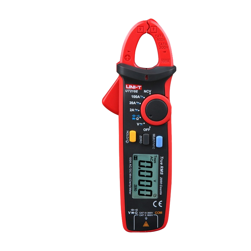 UNI-T UT210A/UT210B/UT210C/UT210D/UT210E Mini Digital Clamp Meters AC/DC Current Voltage True RMS Auto Range VFC Capacitance