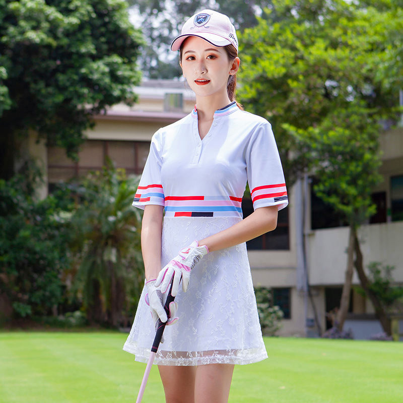 Women's Golf Dress Short Skirt Sports Golf Skirt White Golf Wear for Woman Golf Clothing Ladies Golf Clothing