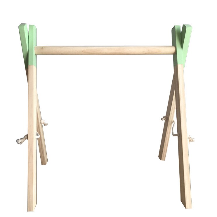 Baby Bed Rammelaar Kamer Decor Play Gym Speelgoed Houten Nursery Zintuiglijke Speelgoed Baby Kamer Kledingrek Accessoires Fotografie Props