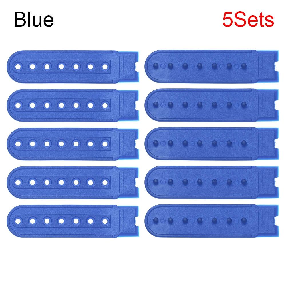 Accessoires Baseball Cap Clip Strap Snapback Extender Bandjes Gesp Hoeden Reparatie Bevestigingsmiddelen Snapback Strap Vervanging: Blue-