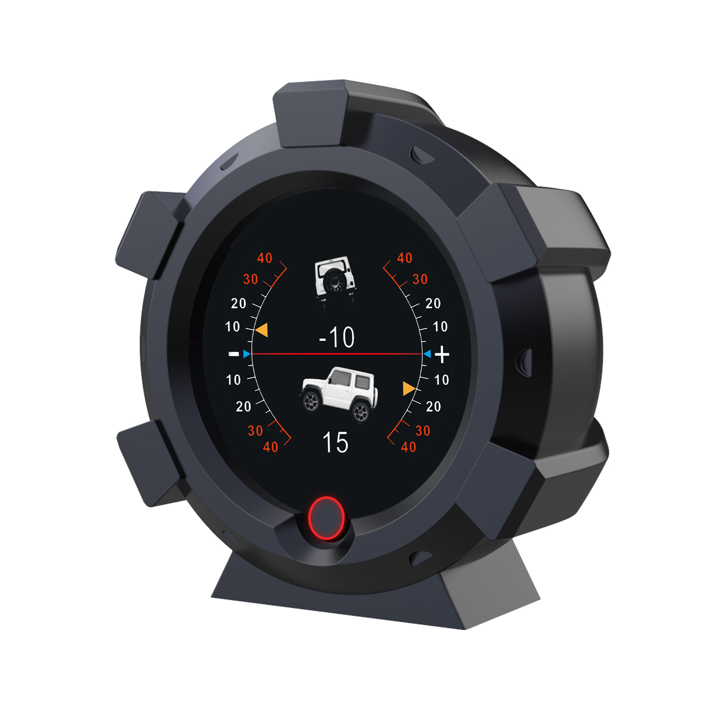 AUTOOL-inclinómetro Digital X95 GPS para coche, medidor de ángulo de pendiente de paso, accesorios todoterreno, medidor HUD multifuncional