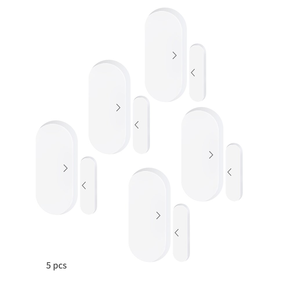 Zigbee Smart Window Door Sensor Open / Closed Detectors Home Security Alarm Sensor Tuya App News push support Alexa Google Home