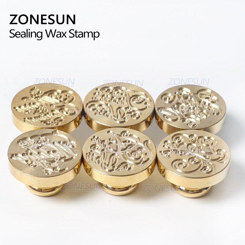 ZONESUN, sello de frase de bendición, sello con mango de madera para , embalaje, sobres de cartas, paquetes, invitaciones de boda