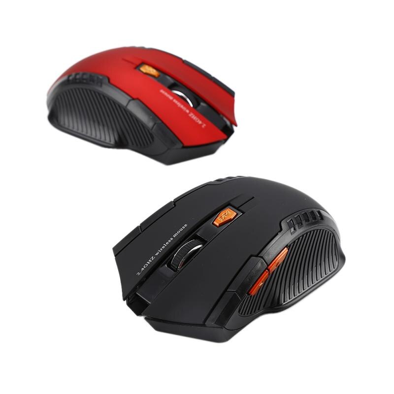 2.4Ghz Draadloze Muis Optische 6 Knoppen Muis Gamer Usb Ontvanger Muizen 1600Dpi Draadloze Muis Gaming Muis Voor Laptop computer