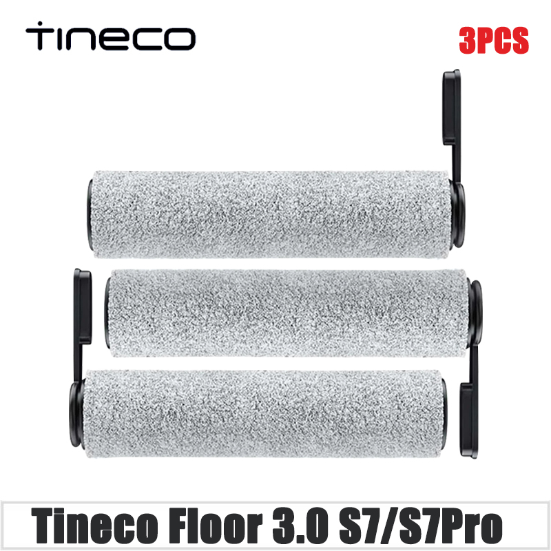 For Tineco Floor ONE S7 Pro\S6 Parts Vacuum Cleaner Replacement Brush Rollers and HEPA Filters: Orange