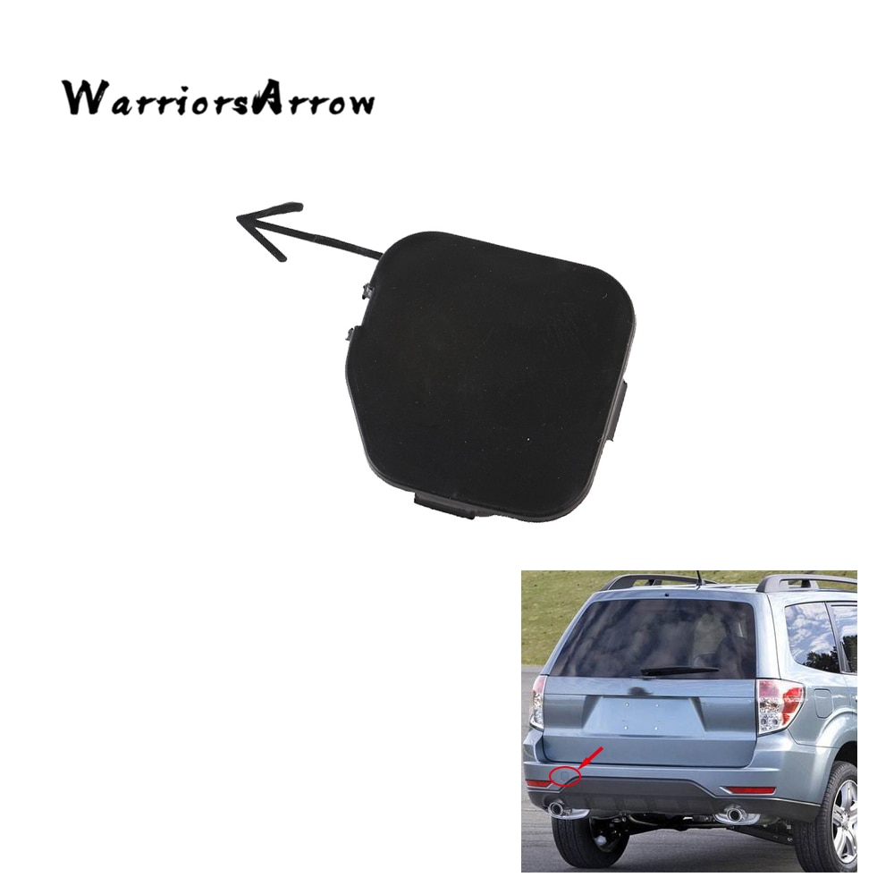 Warriorsarrow bil bakre stötfångare dragögla kroklock lock pirmed omålad för subaru forester 57731 sc 050