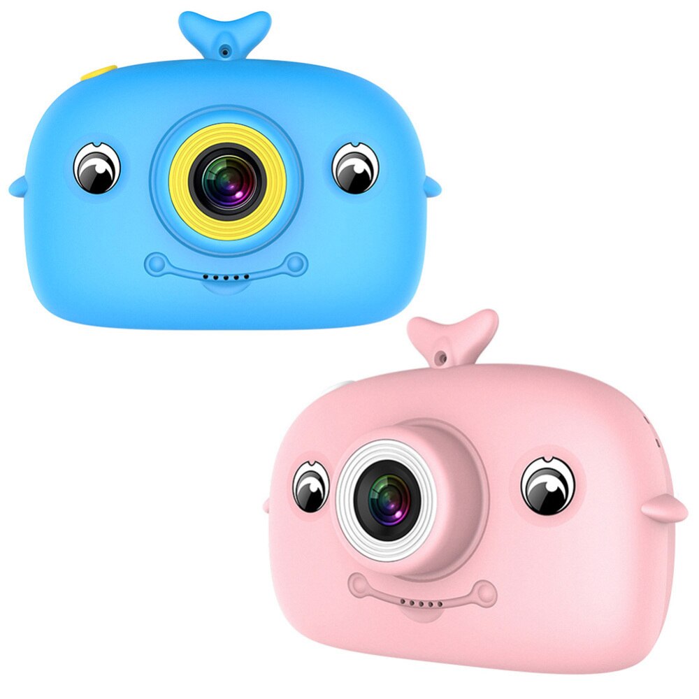 Oplaadbare Kinderen Camera Cartoon Speelgoed Camera Dubbele Camera Full High-Definition Draagbare Digitale Grote Scherm Foto Display