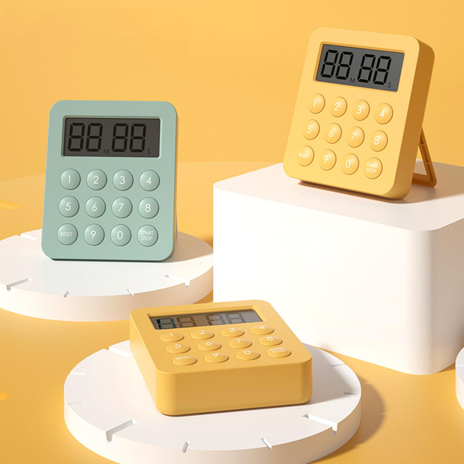 Vierkante Quick Set Digitale Kookwekker Voor Koken Backing Countdown Wekker