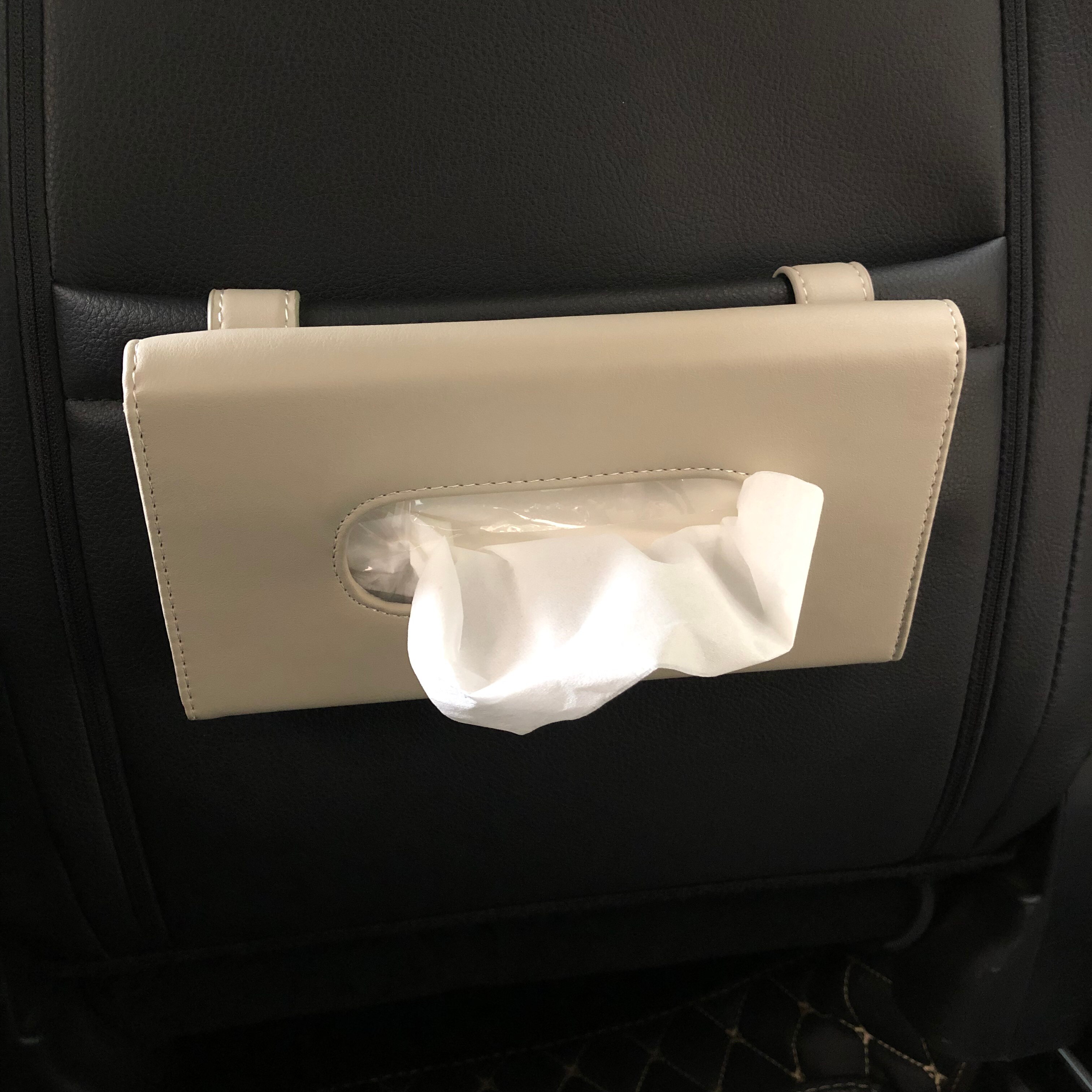 Car-Styling Tissue Boxes Case for Mitsubishi ASX Outlander Lancer Colt Evolution Pajero Eclipse Cross Grandis Zinger