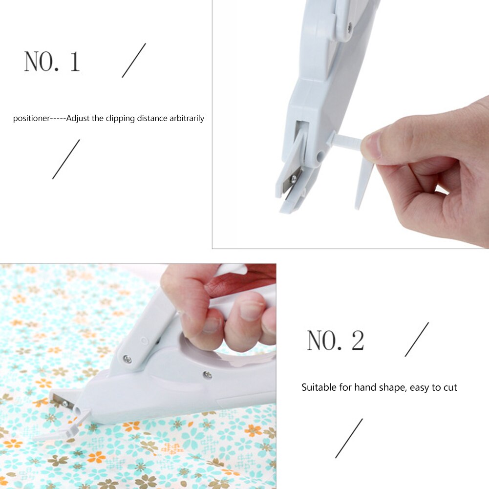 Mini Multipurpose Electric Scissors Multi-functional Durable Convenient Handheld Fabric Cloth Cutting Sewing Tools