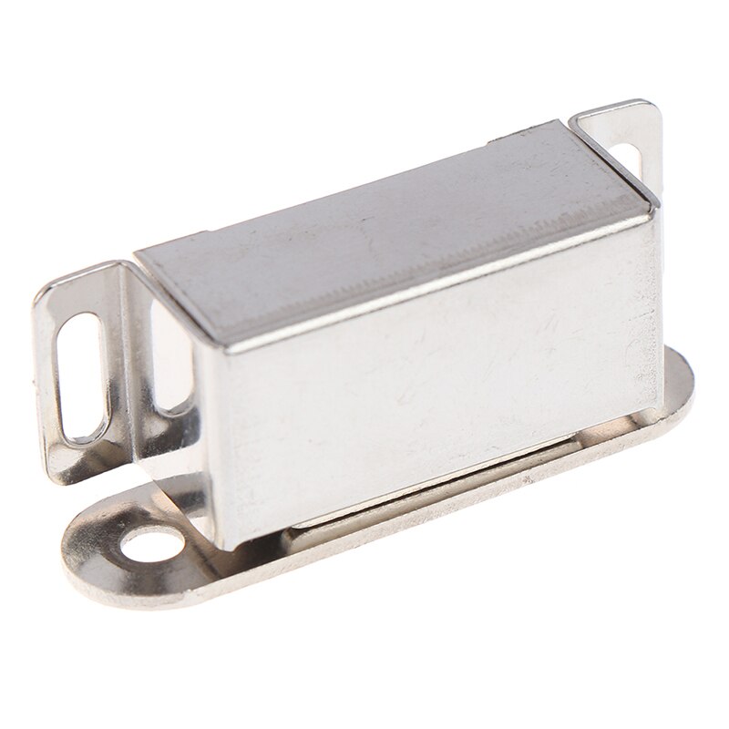 45mm Stainless Steel Door Catch, Heavy Duty Magnet Latch Cabinet Catches for Cabinets Shutter Closet Furniture Door