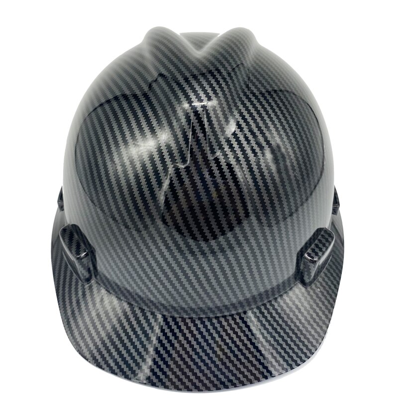 Hard Hat Carbon Fiber Patroon Veiligheidshelm Outdoor Werk Cap Top Lichtgewicht Constructie Riding Helmen