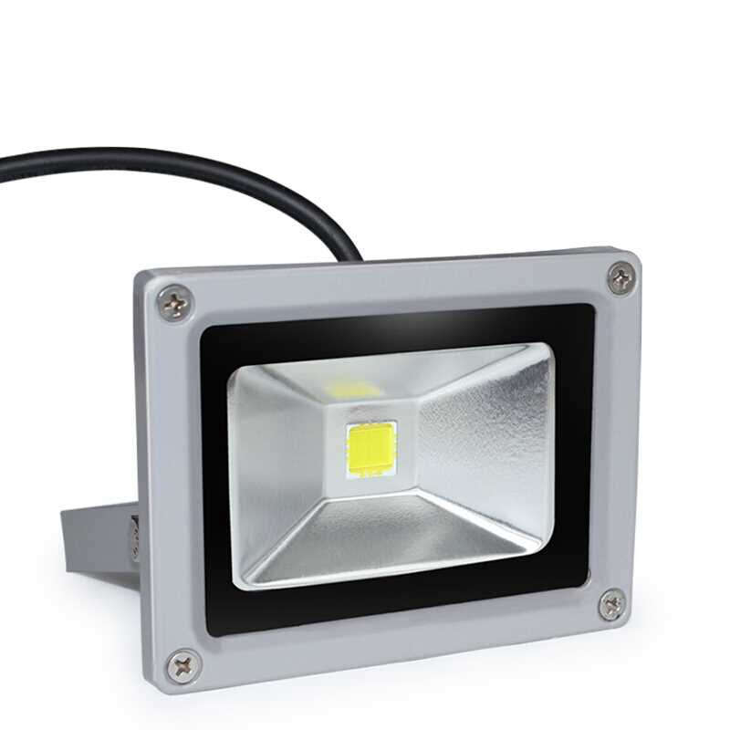LED flood light 10W AC85-265V waterproof IP65 Outdoor LED lighting White red blue green light lamp to UK,BR,RU US
