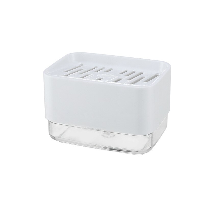 330ml Dishwashing Liquid Dispenser Automatic Liquid Box Dishwashing Brush Press Soap Box Dishwashing Liquid Dispenser