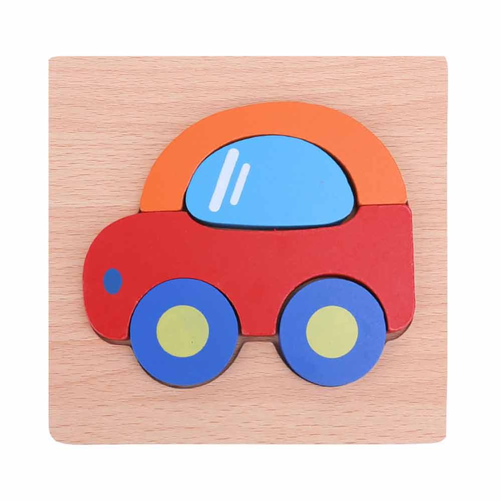 Wooden Geometric Shapes Sorting Math Montessori Puzzle Preschool Learning Educational Game Baby Toddler Toys for Children