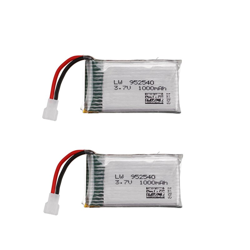 1000mAh 3,7 v lipo Batterie Ladegerät für KY601S SYMA X5 X5S X5C X5SC X5SH X5SW M18 H5P HQ898 K60 HQ-905 CX30 akku: 2Batterie