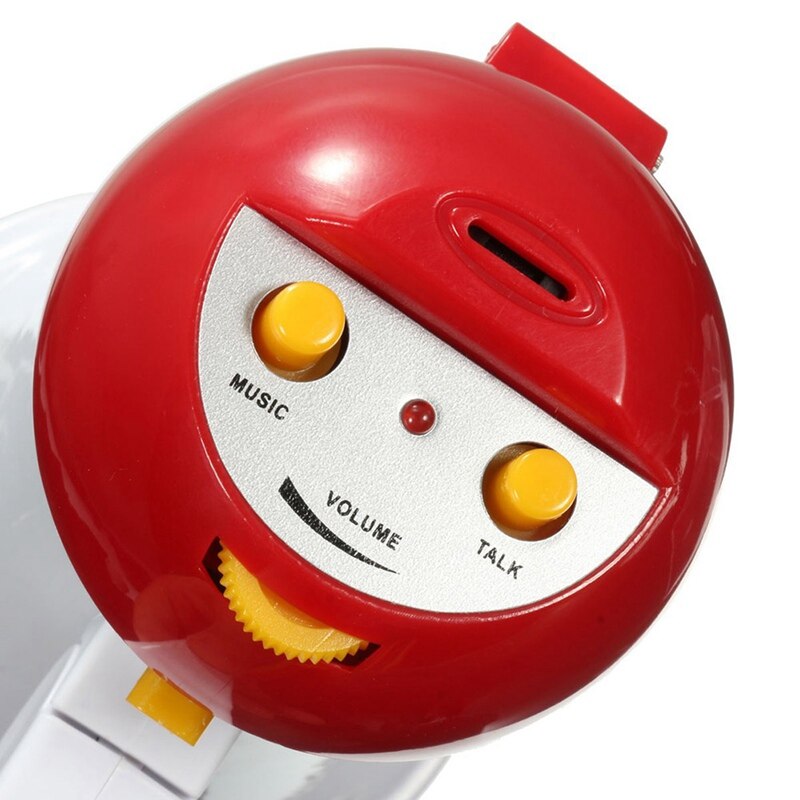 Portable Foldable Handheld Megaphone Loudspeaker for Tourist Guider Teacher Amplifier Recorder Megaphone for Party