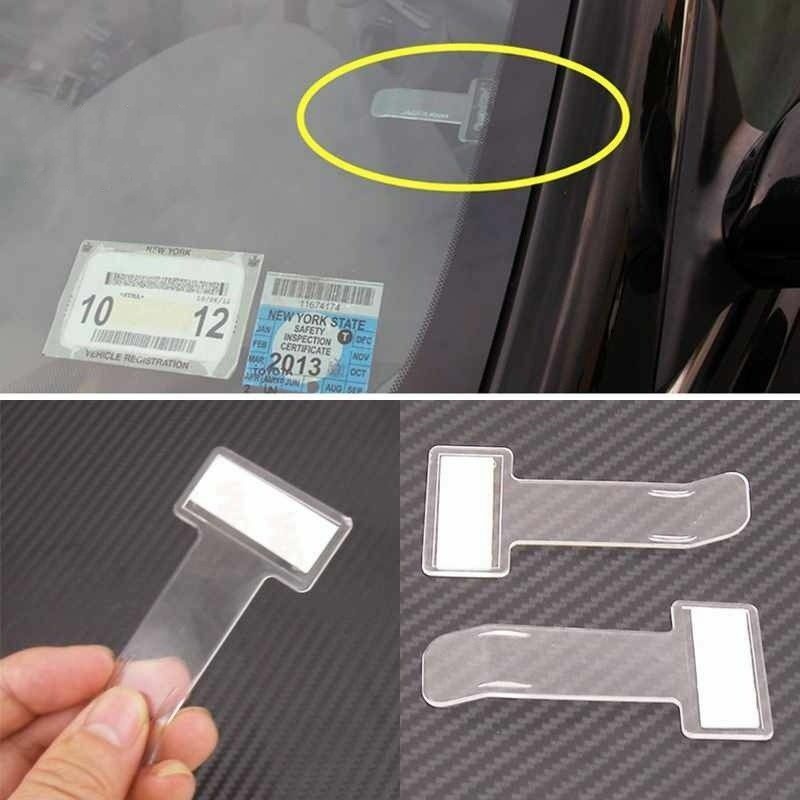 Parkeervergunning Voor Gehandicapten Houder Ticket Clip Auto Bevestiger Kaart Rekeninghouder Mount Auto Styling Voor Auto Voorruit Thuis Gebruik