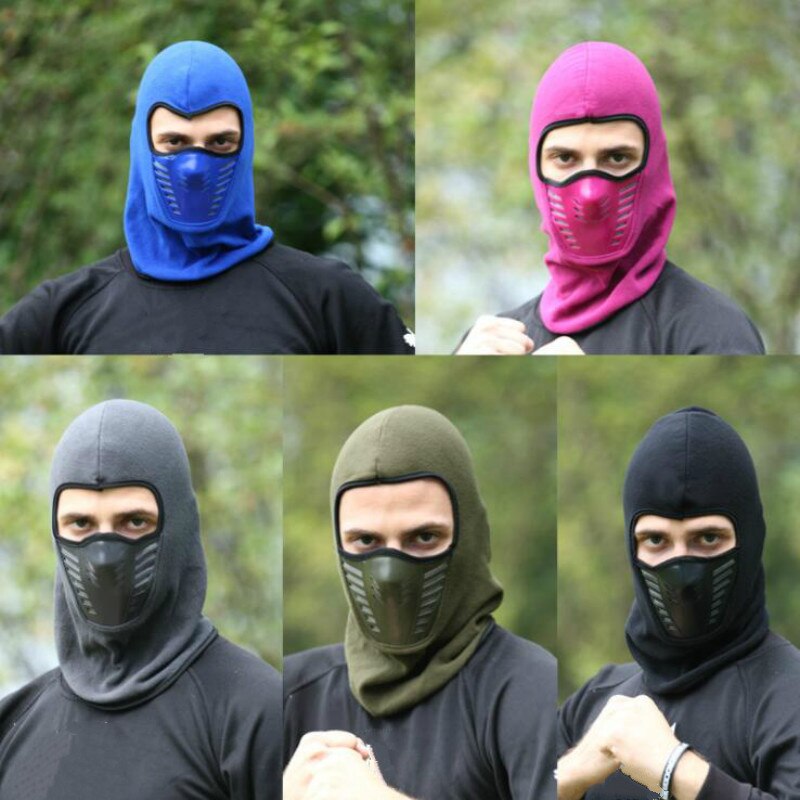Cagoule polaire de supérieure pour moto, masque facial de moto, casque de moteur en plein air, pour l&#39;hiver, cagoule Bandana, Ski, Sport, masque facial complet