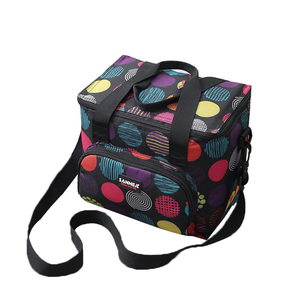 Geïsoleerde lunchtas waterdichte lunchsnackkoeltas thermische tas met schouderband