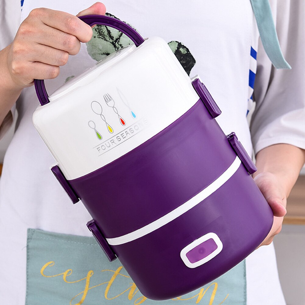 Alloet elvärme matlåda förvaringsbehållare resemat varm värmare termisk för hushållskök hjälper inredning