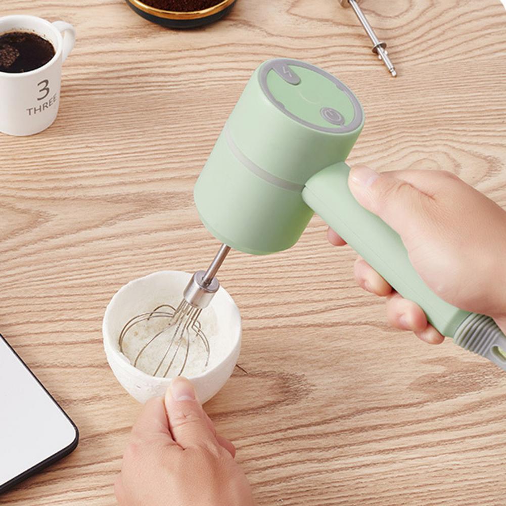 Draadloze Draagbare Elektrische Voedsel Mixer Staafmixer 3 Snelheden High Power Deeg Blender Eiklopper Bakken Handmixer Keuken Gereedschap