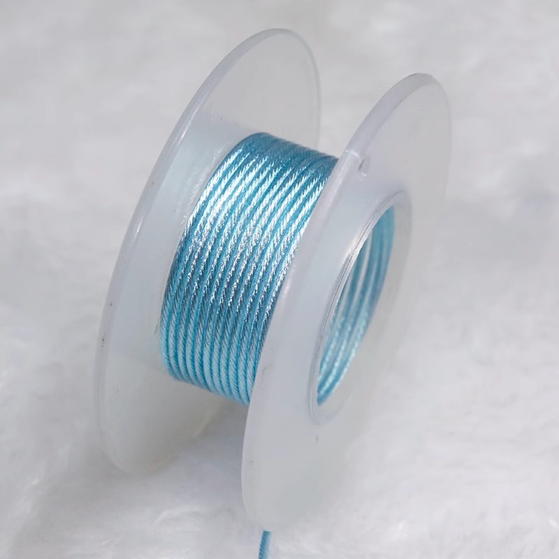 Hakugei Mum. Litz Verzilverd 6n Occ Kabel. Diy Φ1.1mm: green