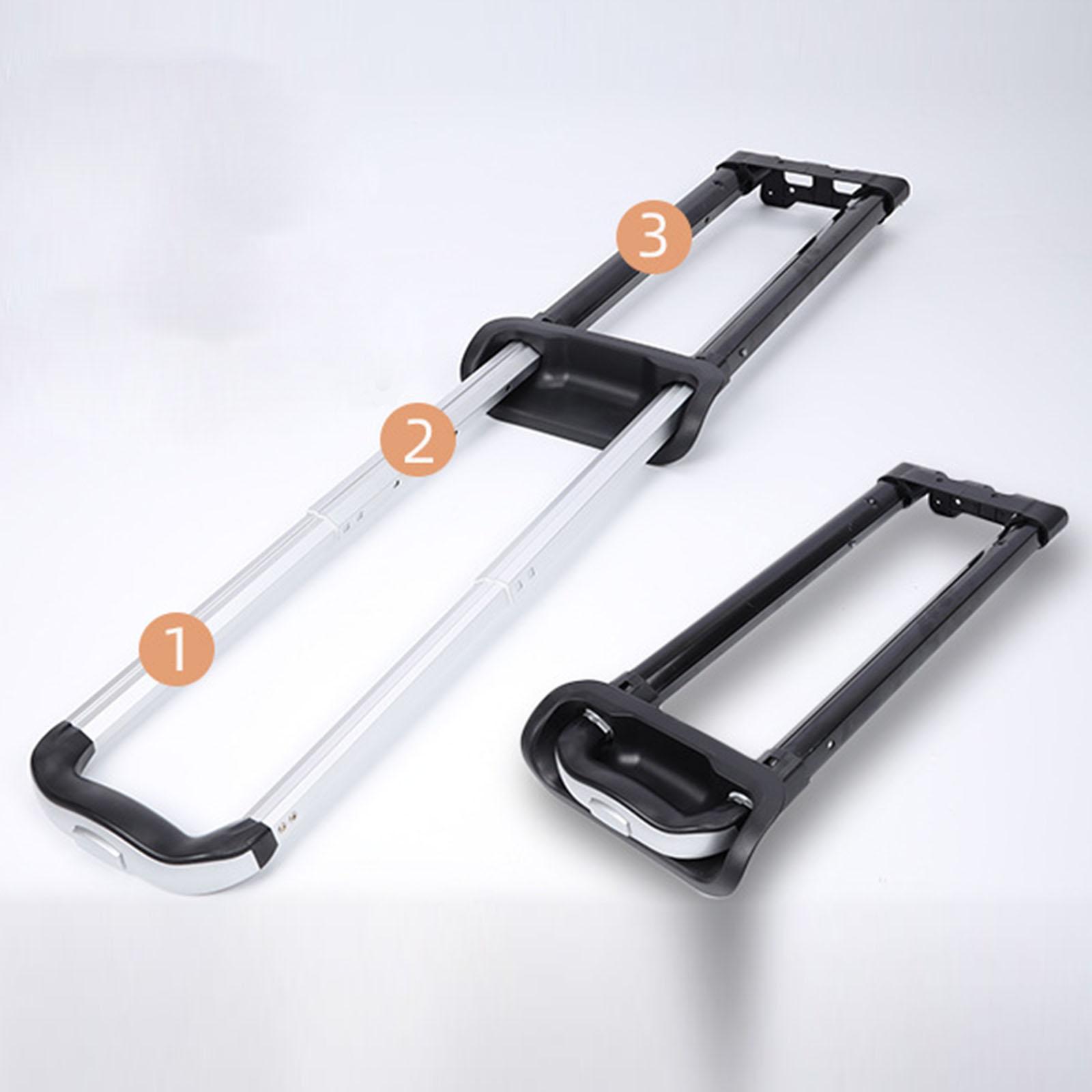 Klappbarer Kühler-Ersatzgriff, Teile-Zugstange, robust, verstellbar für Gepäckkoffer, Handwagen, Wagen, Eiskübel, Koffer