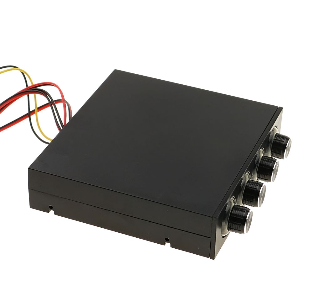 Fan Speed Controller 4 Channel W/ LED Controls Up To 4 Sets Of PC Computer Fans GDT Controller And CPU HDD VGA