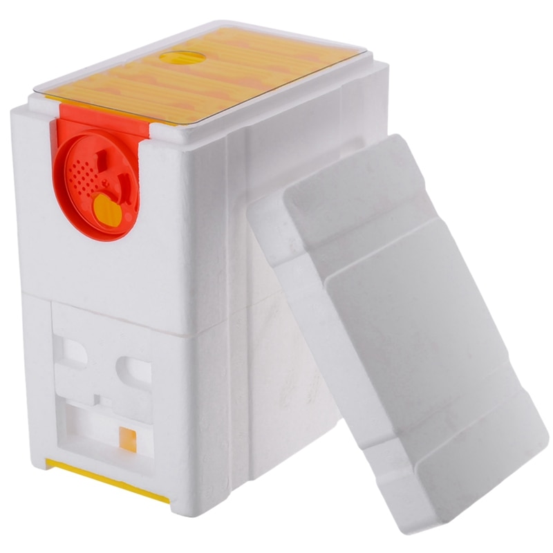 Honey Beehive Frames Beekeeping Box Bee Hive King Pollination Box Bee Mating Copulation Box Beekeeping Equipment: Default Title