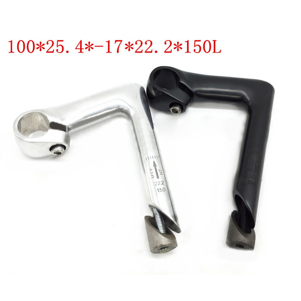 1 * fahrrad Fahrrad Feder Vorbau Steigleitung 100mm Erweiterung Stengel Lenker 25,4mm Durchmesser Universal- Klemme Lenker Zubehör
