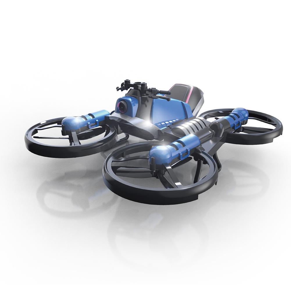 2.4G Remote Control Toy Deformation Motorcycle Folding Aircraft with 300,000 pixel Camera