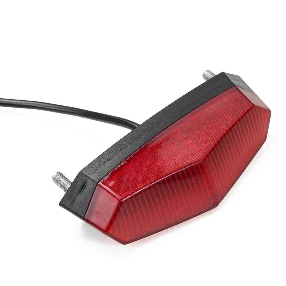 Elektrische Fiets Achterlichten Waterdicht Led Licht Lithium Batterij Achterlichten 24-60V Veiligheidstips Achterlicht Achterlicht Achterlicht Achterlicht